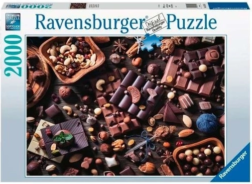 RAVENSBURGER 2000 darabos puzzle – Csokoládéparadicsom