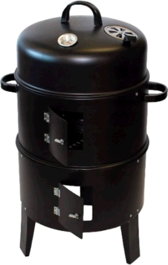 Curron SmokeHouse GM8000 kerti grill füstölővel és hőmérővel