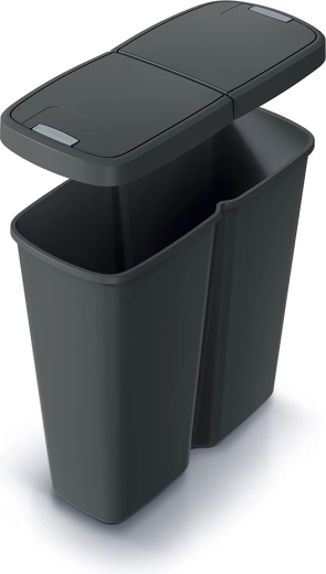 Prosperplast Compacta Q Duo szemetes 50 l szelektív hulladékgyűjtéshez