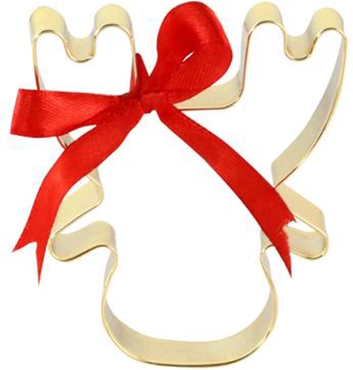 Toro süteményszaggató – arany rénszarvas, 7 cm