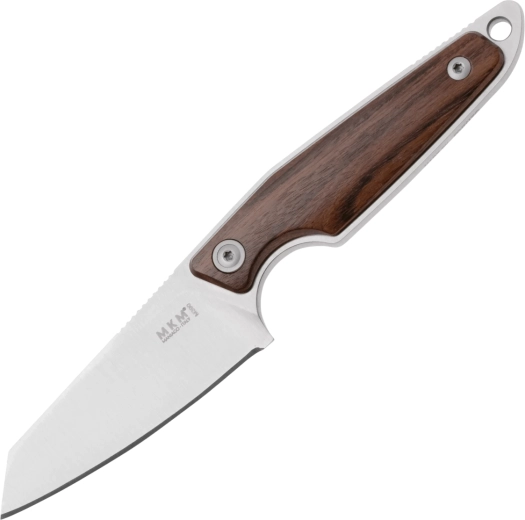 MKM Makro 2 fixpengés EDC kés Sheepsfoot M390 pengével, Santos fával