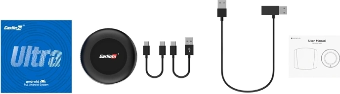 Carlinkit TBOX Ultra 3 Pro vezeték nélküli adapter CarPlay-hoz és Android Auto-hoz