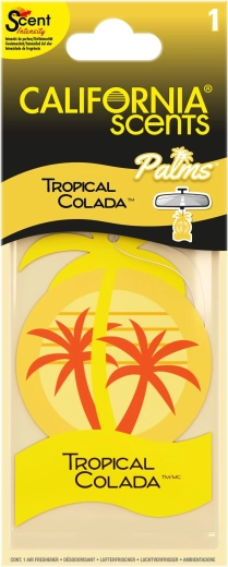 California Scents Palms Tropical Colada légfrissítő