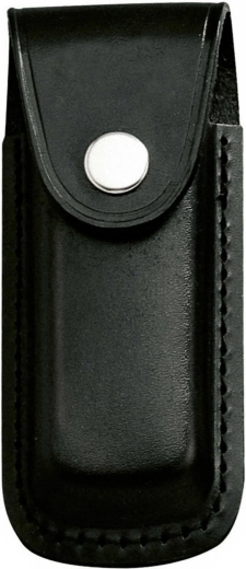 Fekete bőr kés tok 12,5 cm HERBERTZ