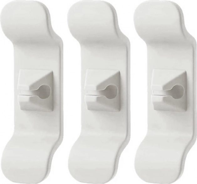 Ag874a fehér kábelrendező tartó