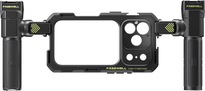 Freewell Genius Rig kameraketrec és telefontartó iPhone 17 Pro Maxhoz