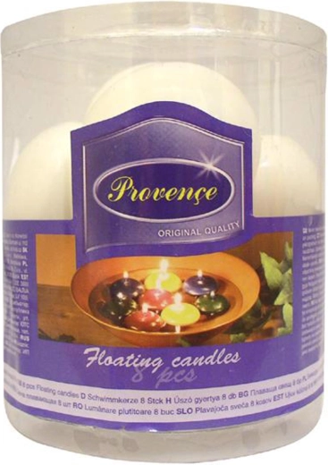 Fehér úszógyertyák 8 db