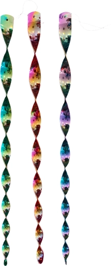 Függesztett fényvisszaverő madárriasztó – spirál szett 3 db