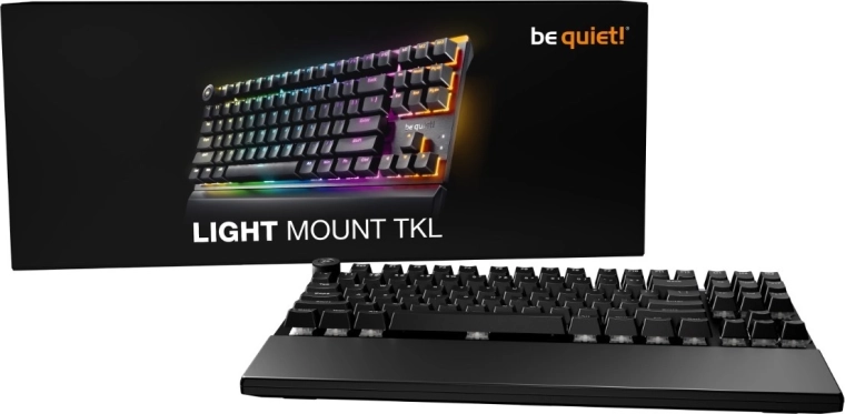be quiet! Light mount TKL silent tactile billentyűzet