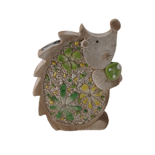 Kerti sün figura szolár LED világítással