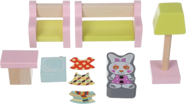 Nappali - Fa bútor babáknak Cubika