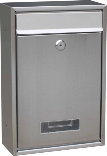 JAD rozsdamentes acél postaláda elülső bedobónyílással