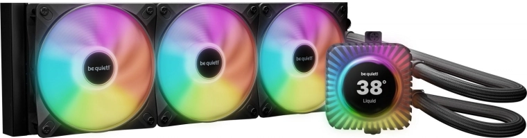 All-in-one CPU vízhűtés Light loop io lcd 360 mm fekete