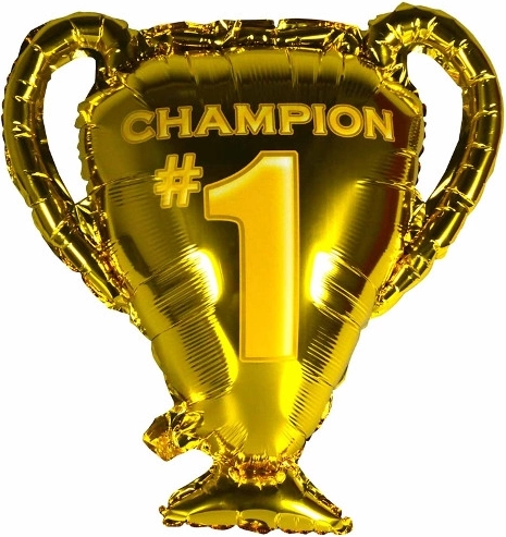 Fólia lufi serleg – arany trófea lufi