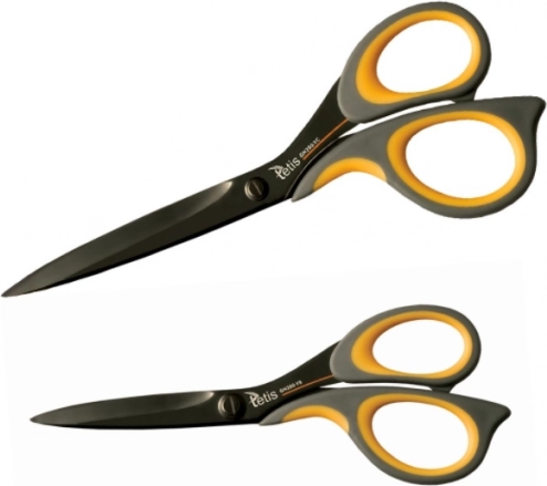 Irodai olló 21 cm sárga