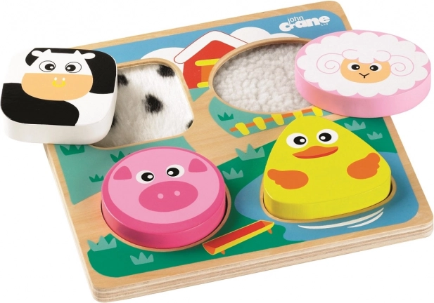 Tidlo szenzoros berakós puzzle – farm