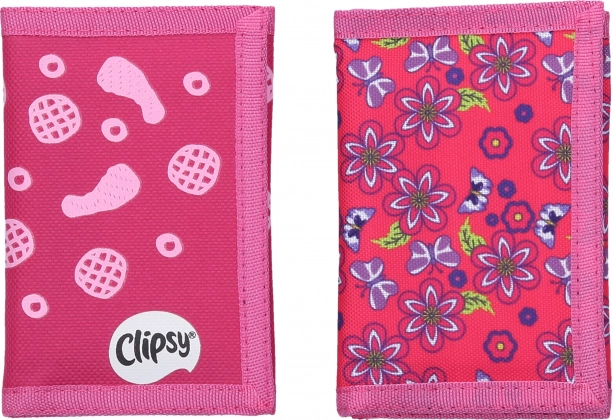 Pénztárca vegyes motívumokkal 12,5 × 25 cm