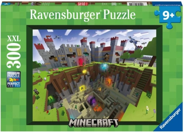 Ravensburger puzzle Minecraft Cutaway 300 darab