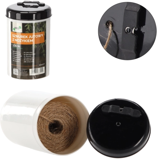 Jutatömlő zsinór 100 m tubusban pengével