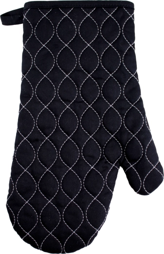 Konyhai edényfogó 18 × 30 cm fekete