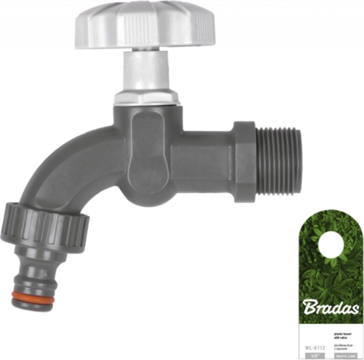 Fejcsap 1/2" belső menettel gyorscsatlakozóhoz White Line