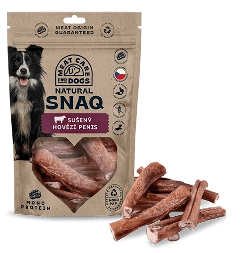 Szárított marhapénisz kutyáknak 200 g – DOG SNAQ