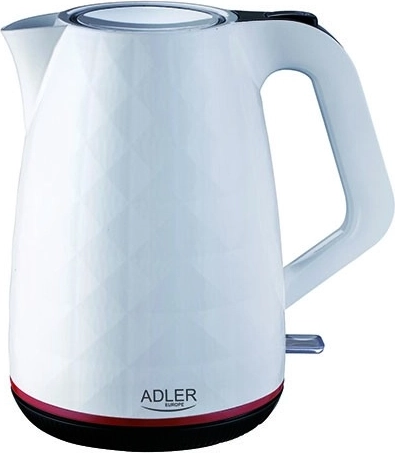 Adler AD 1277 elektromos vízforraló, 1,7 l, fehér