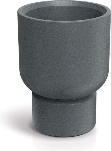 Molta Base Round Midl virágcserép, 40 cm, gránitszürke