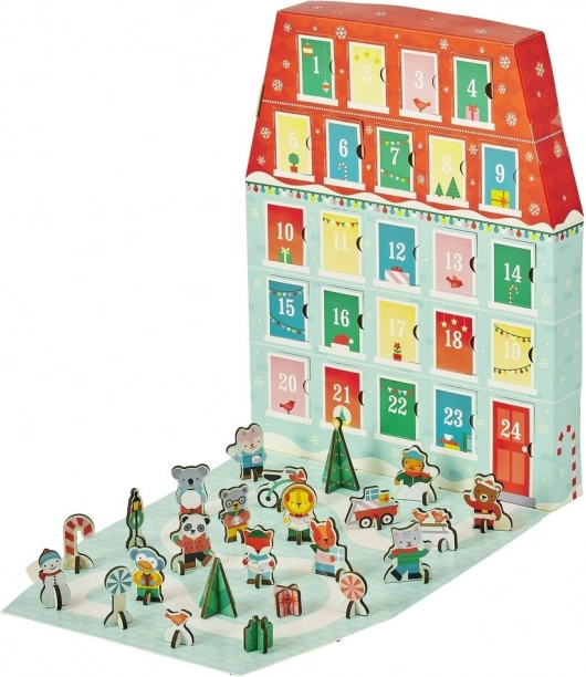 Karácsonyi adventi naptár PETIT COLLAGE