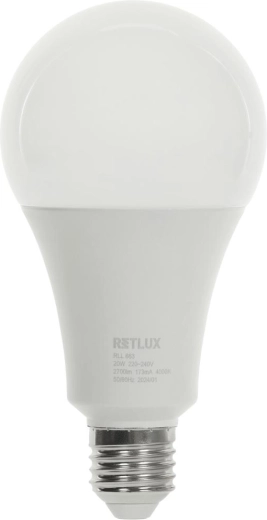 RETLUX E27 20 W 4000 K 2700 lm LED izzó