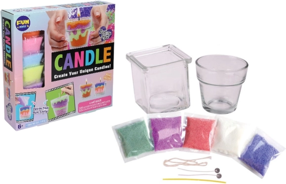 Gyertyakészítés – kreatív készlet gyerekeknek