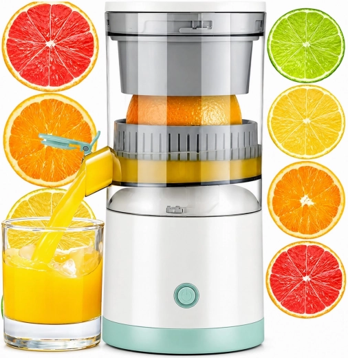 Hordozható elektromos citrusprés