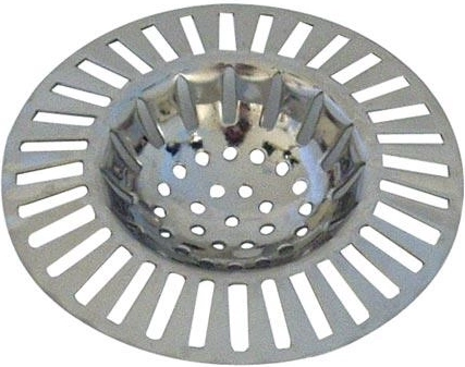 Rozsdamentes szennyeződés‑fogó mosogatóba, 7 cm