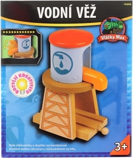 Max vonat víztorony fa vasútpályához