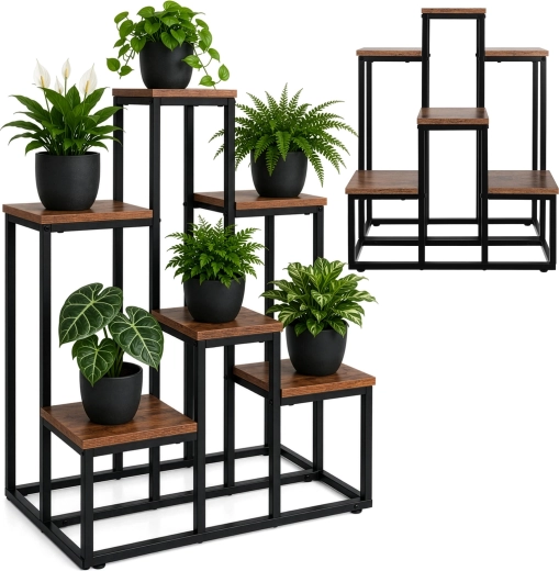 Gardlov álló virágállvány 67 cm, 6 polccal