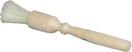 Kerek, természetes fából készült ételkenő ecset, 18,5 cm