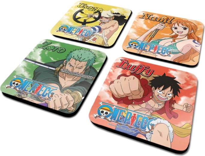 One Piece poháralátét szett