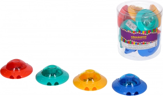 Kétceruzás, tartályos, kerek ceruzahegyező