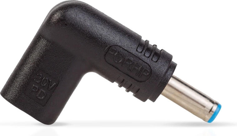 USB-C–DC 4,5 × 3 mm-es adaptercsatlakozó HP 20 V-os készülékekhez