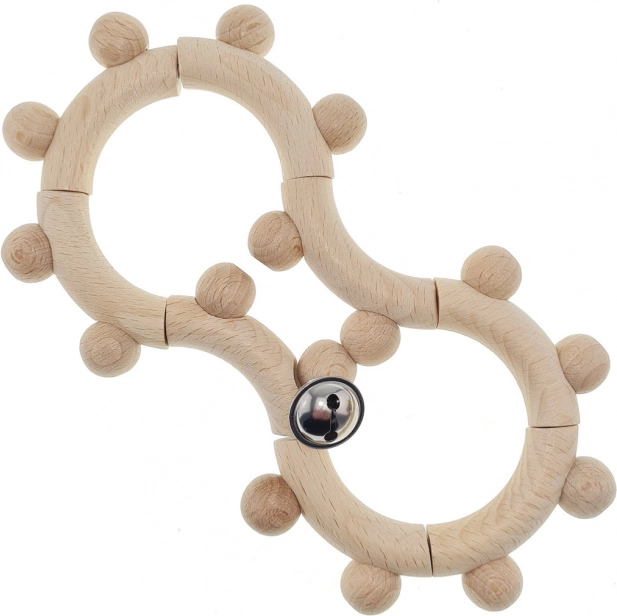 Fa csörgő csengettyűvel