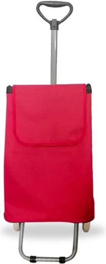 Gurulós bevásárlótáska teleszkópos fogantyúval, 42 l, 20 kg teherbírás