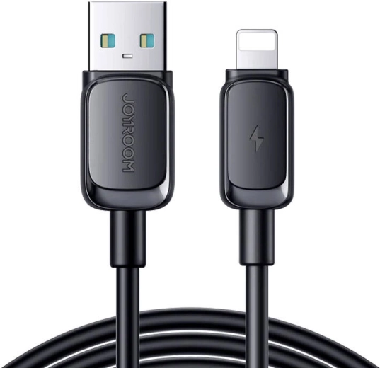 S-AL012A14 kábel 2,4 A USB–Lightning / 2,4 A / 1,2 m (fekete)