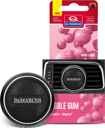 Dr. Marcus autóillatosító hangszóró alakban, Bubble Gum