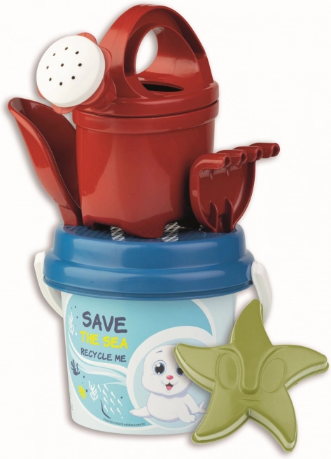 Óceán homokozó készlet kis locsolókannával