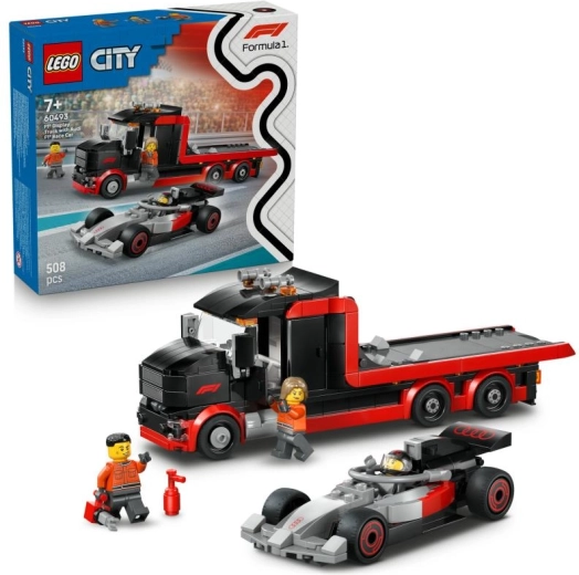 City F1 teherautó AUDI F1 monoposttal