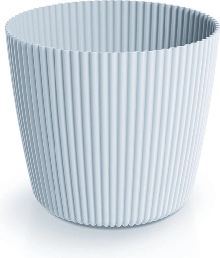 Milly Round virágtartó, világosszürke, 29,2 cm