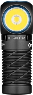 Olight Perun 2 Mini fejlámpa és zseblámpa piros fénnyel