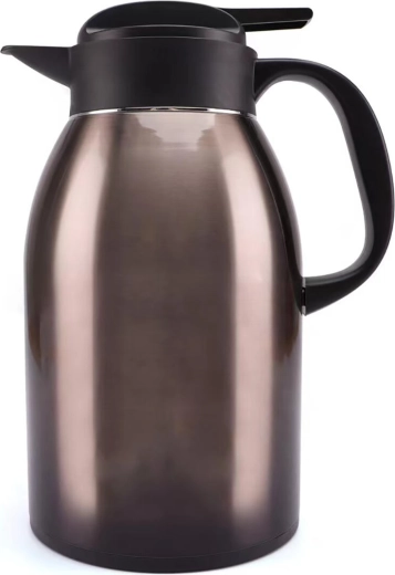 1,8 l-es termoszkanna rozsdamentes acélból műanyag fedéllel