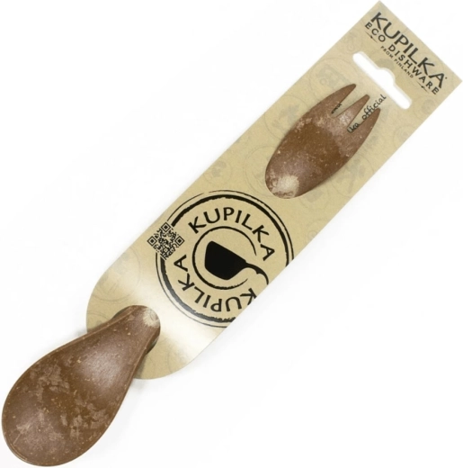Kupilka spork 20,5 cm barna – villa és kanál egyben