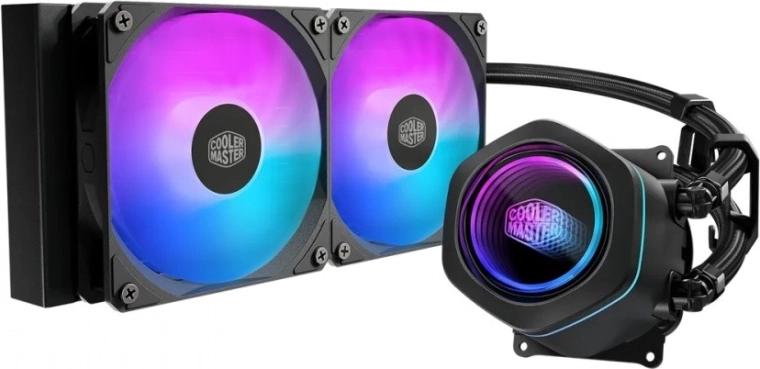 MasterLiquid Core Nex 240 ARGB fekete CPU vízhűtés
